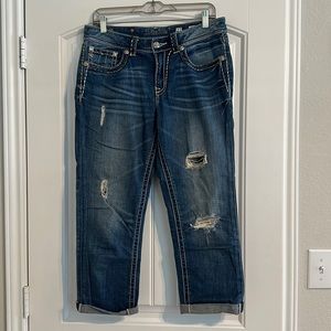 Miss Me Boyfriend Capri Jeans